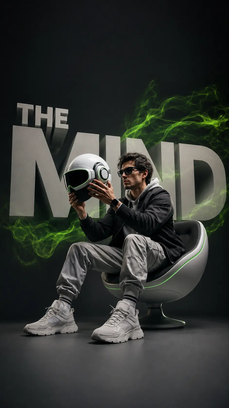 Cerebro 3D — pensamiento estratégico